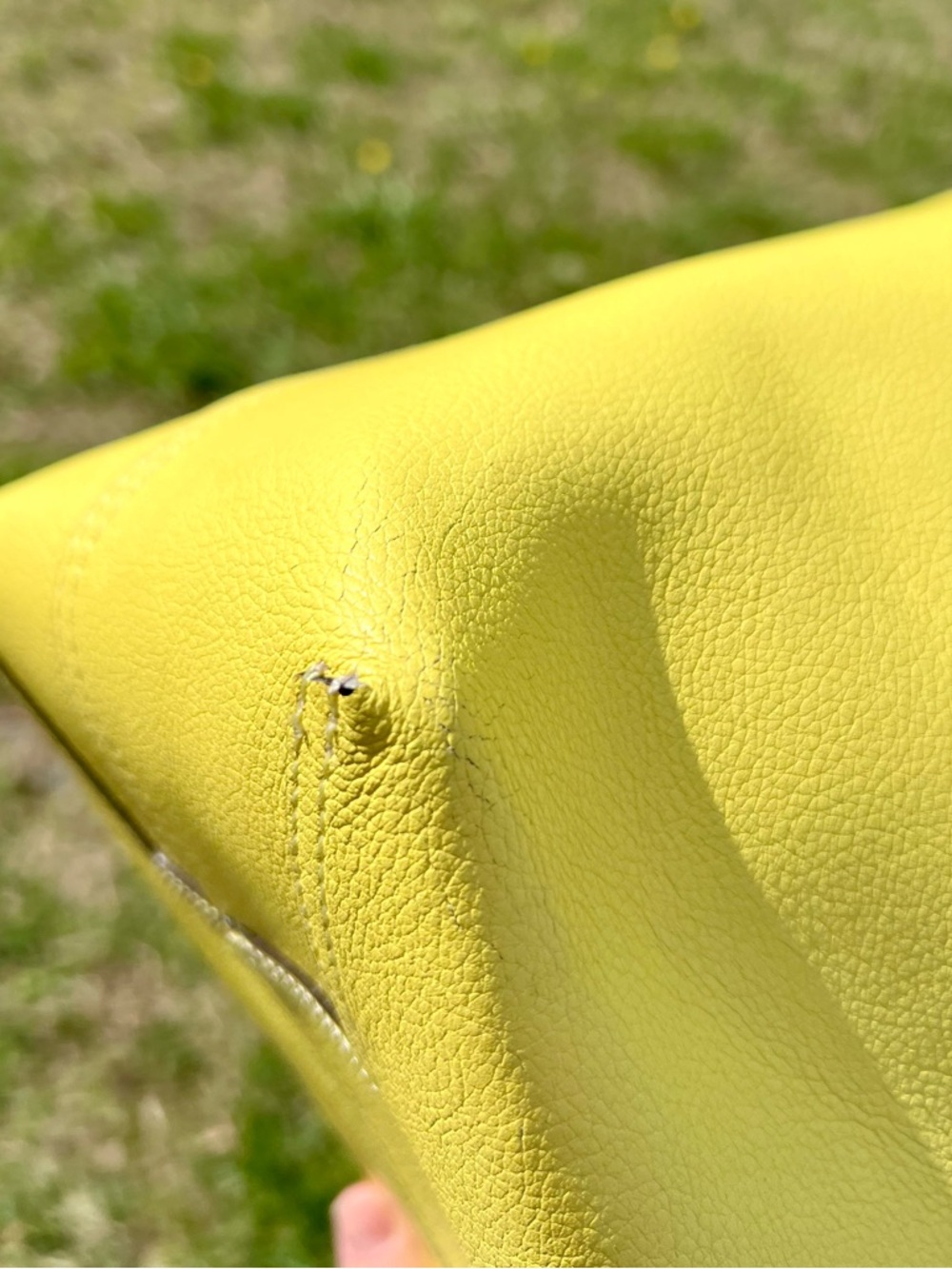 Kate Spade New York Lakeland Drive Marina Reversible Tote Bag - Yellow/Beige - Picture 6 of 8